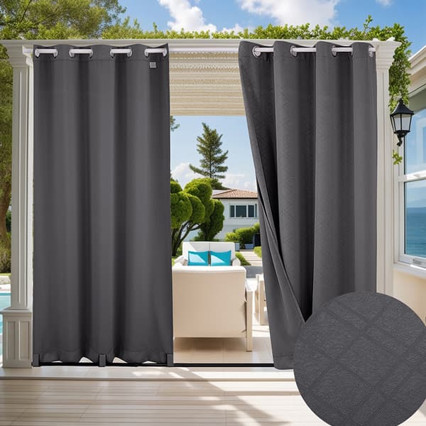 Vedenpitävä kohokuvioitu ulkoverho DarkGrey L