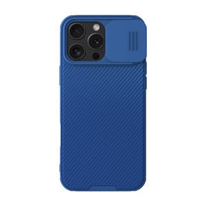 Nillkin CamShield Pro iPhone 16 Pro Max -kotelo (sininen)