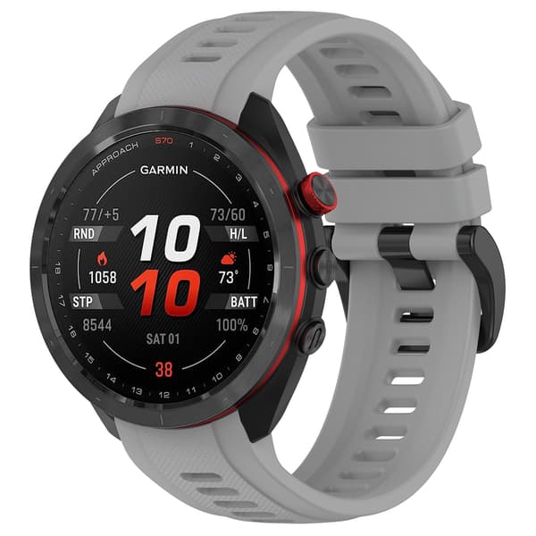 Silikone urrem til Garmin Approach S70 47 mm Grey