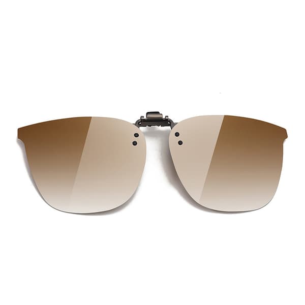 Polariserade Clip-on Solglasögon Brown