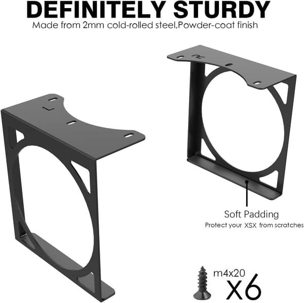 Metallstativ för XBOX Series X-konsol (2-pack)