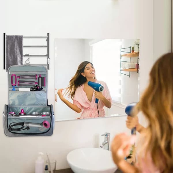 Oppbevaringspose for Dyson Supersonic hårføner og luftinnpakning Grey