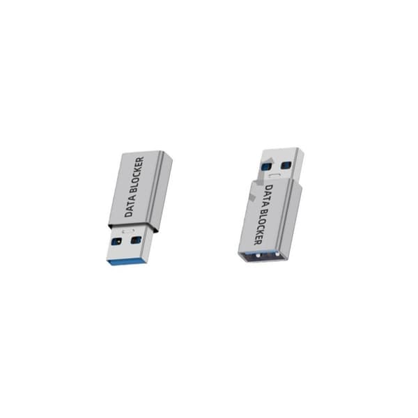 USB A Han til A Hun Datablokker - Datatyveri Beskyttelse (2-pak) - Sikrer Dine Enheder Mod Hacking