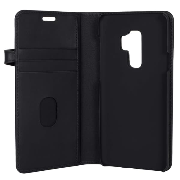 Wallet Læder Samsung S9 Plus Sort