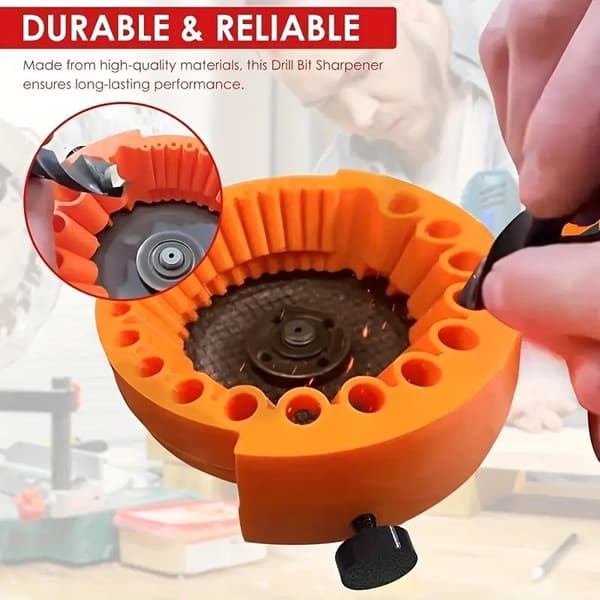 Bærbar Drill Bit Sharpener - Elektrisk Drill Grinder Verktøy