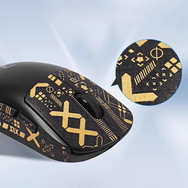 Musgreppstejp för Logitech GPW1 Black