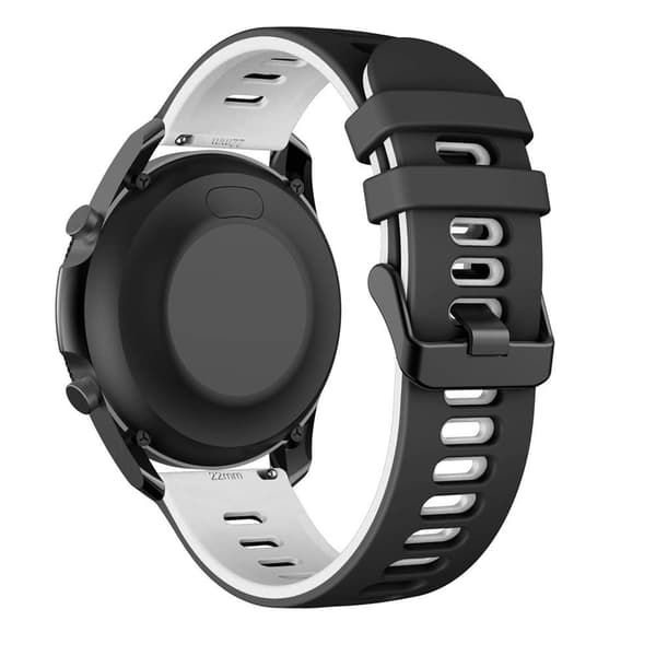 Silikonerem til ur Black+White 20 mm