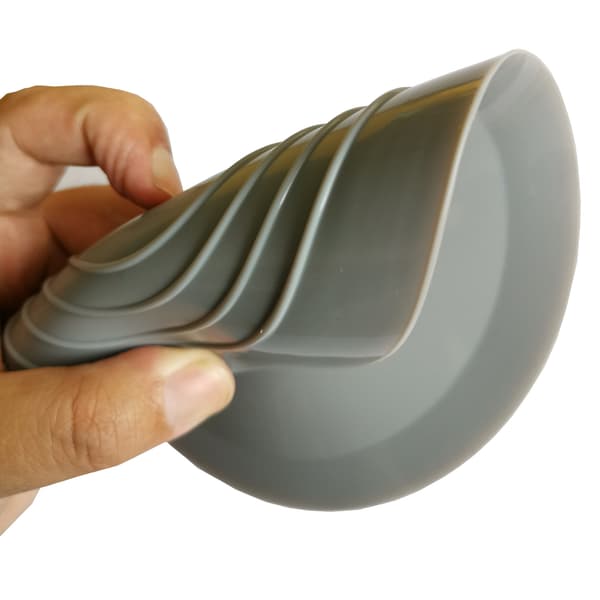 Diskpropp Silikon Grey 15 cm