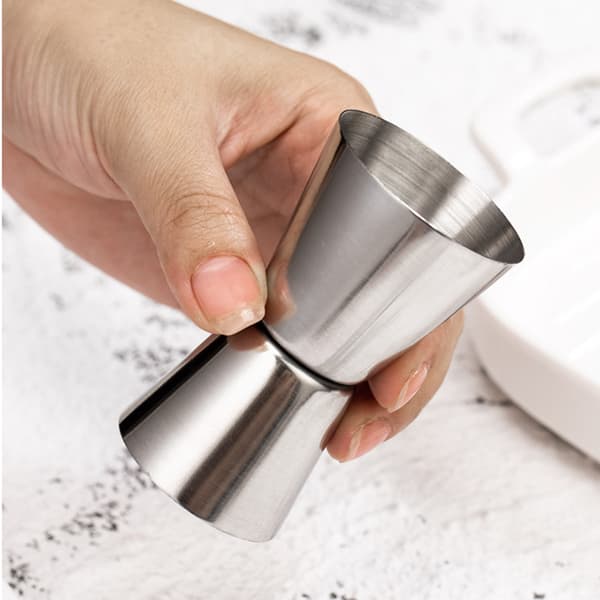 Dubbel Jigger Rostfritt Stål Cocktail Jigger M