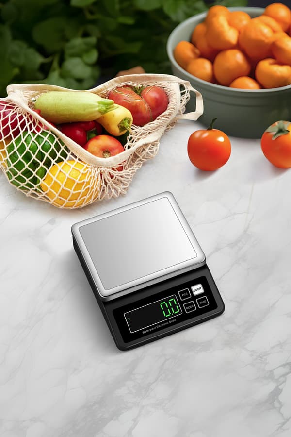 Elektronisk Digitalvåg Black 10kg/1g