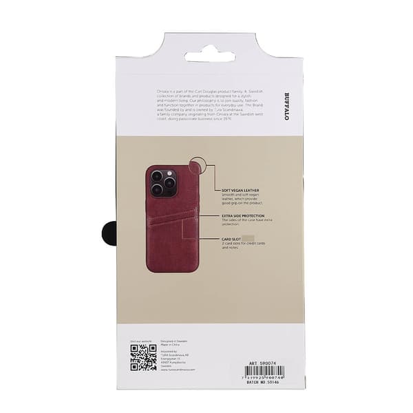 Mobildeksel PU Brun - iPhone 14 Pro