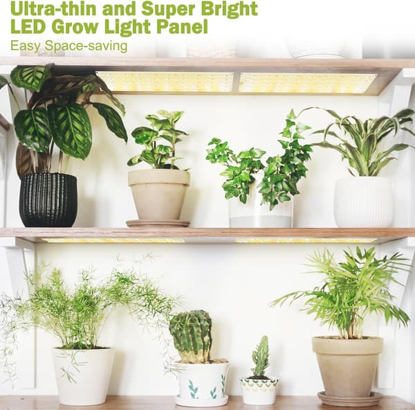 LED lyspaneler til planter - EU-adapter
