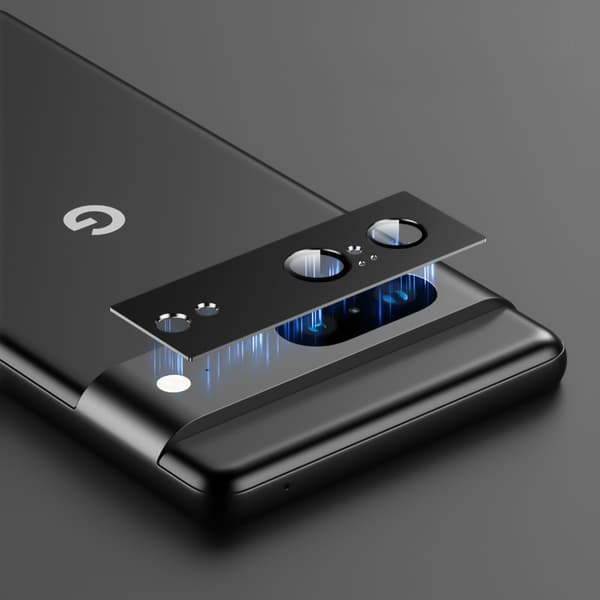 Kameralinsebeskytter for Google Pixel 8 Pro Silver