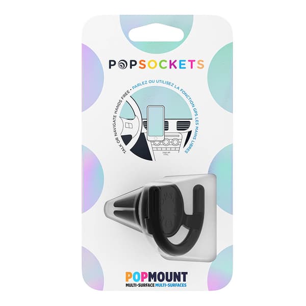 POPSOCKETS PopMount Car Vent Musta