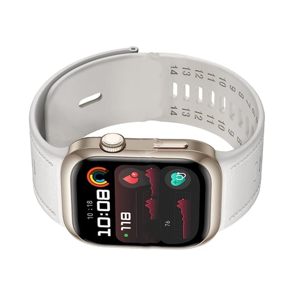 Stilfulde silikonestropper til Huawei Watch D2 White