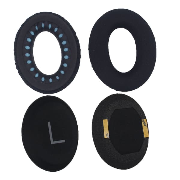 Utskiftbare øreputer for Bose QuietComfort 45 hodetelefoner Black