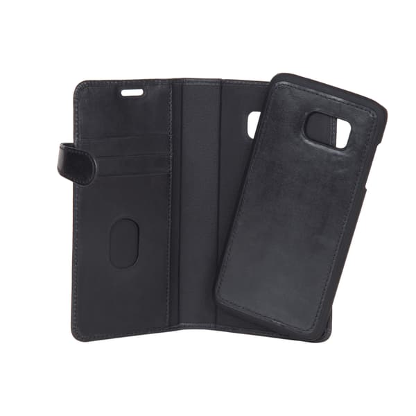 Wallet Læder Samsung S7 Edge Sort