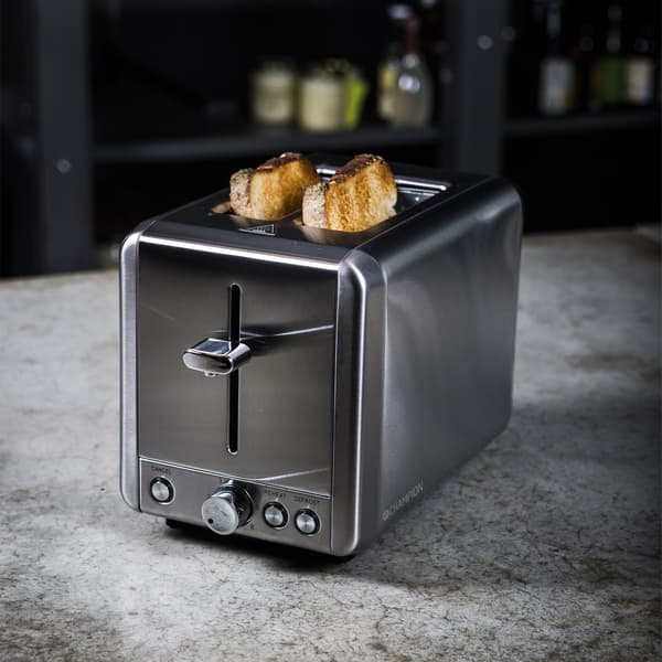 Brødrister 2 skiver 925W BR220 Rustfrit stål