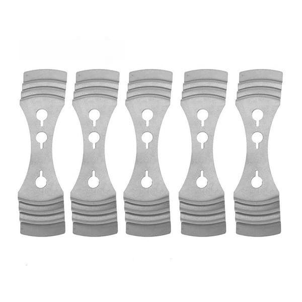 Vægecentreringsanordning 5-pak Silver