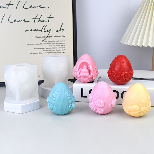 Silikonform för Ljusstöpar A