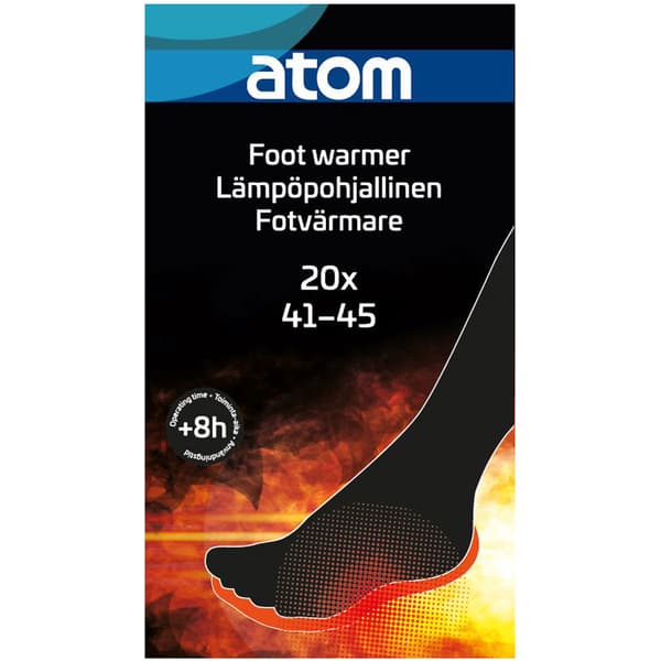 Atom Thermal innleggssåle størrelse 41–45 20 stk.