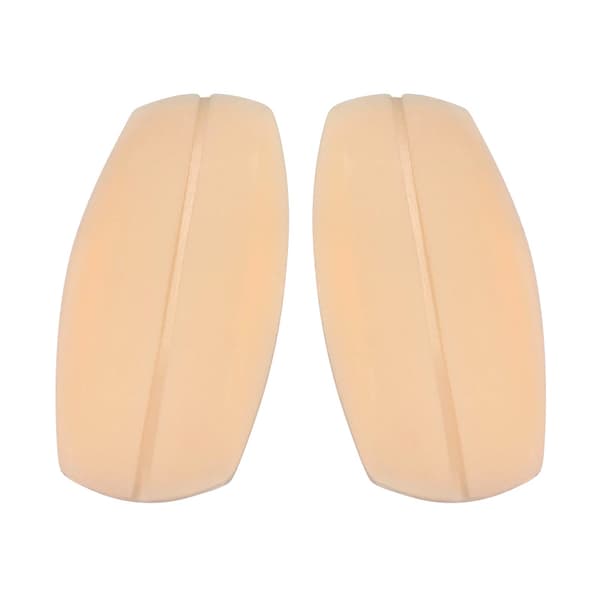 Anti-skli BH-stroppputer for kvinner, silikon BH-stroppputer Beige