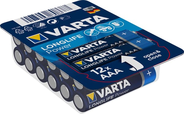 LR03/AAA (Micro) (4903) batteri, 12 stk. i eske