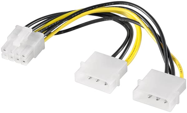 PC-grafikkort strømkabel/strømadapter, PCI-E til PCI Express 8 pin