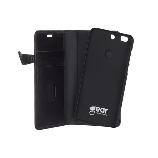 Wallet Læder Huawei Honor 8 Sort
