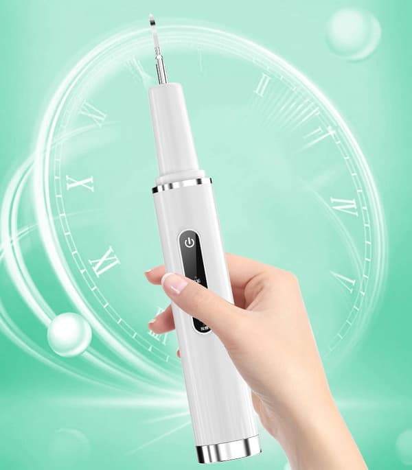 USB-ladattava hammashoitolaite IPX6 vedenpitävä 6 tilaa White