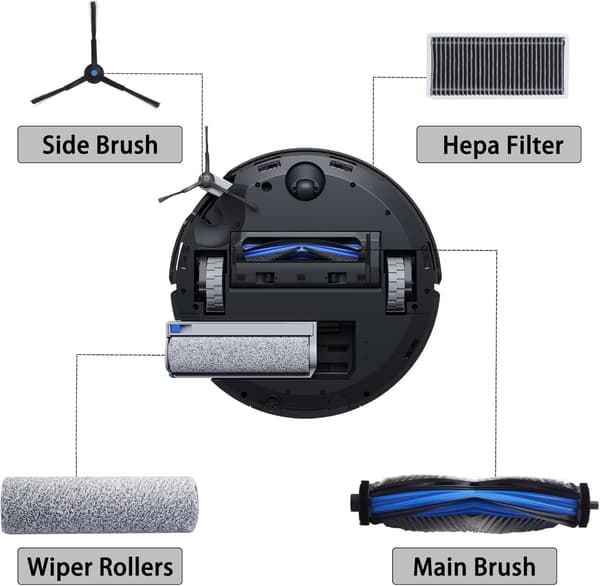 Lisävarustesarja Ecovacs Deebot X8 Omni/Pro -imuriin