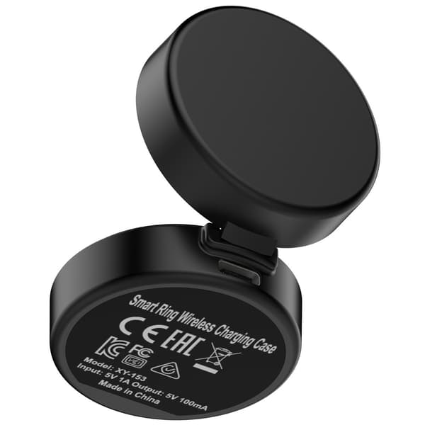 Smart Charging Case kompatibelt med Oura Ring Gen 4 Size 11 - Bærbar USB-lader Dock