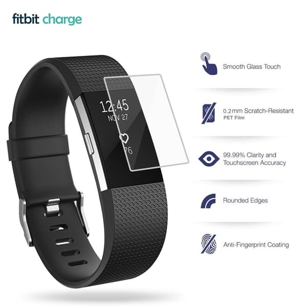 Fitbit Charge 2 skjermbeskyttelse 5-pack