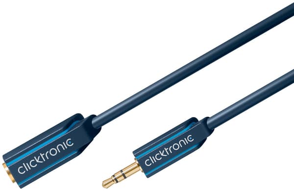 3,5 mm AUX-forlængerkabel, stereo
