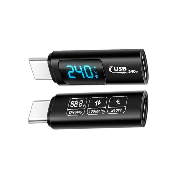 240W USB 2.0 Digitaalinen näyttöadapteri Black