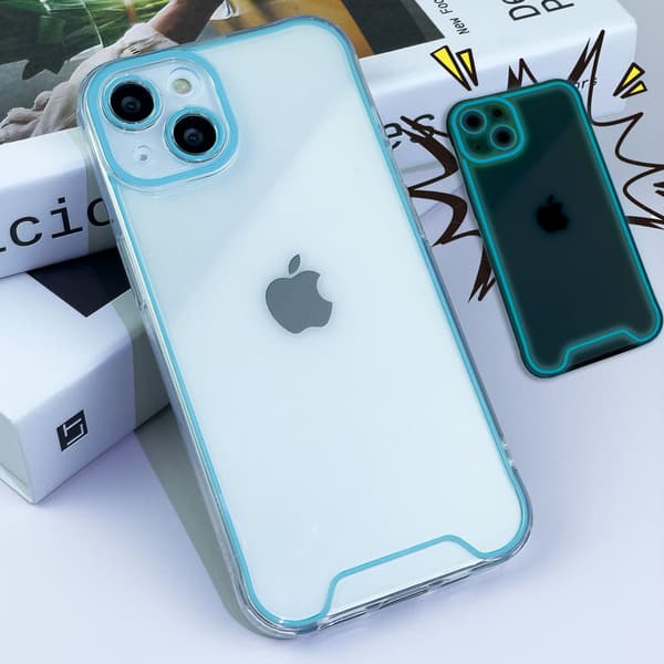 Lysende mobilveske Blue iPhone 14