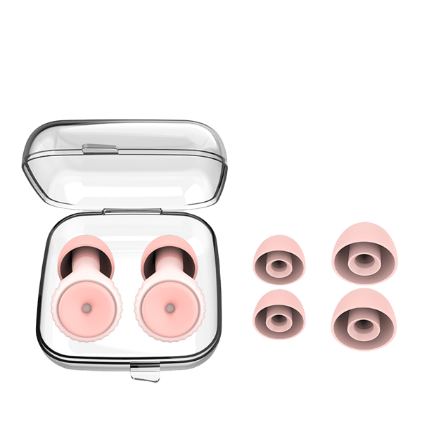 Melua vaimentavat korvatulpat Pink