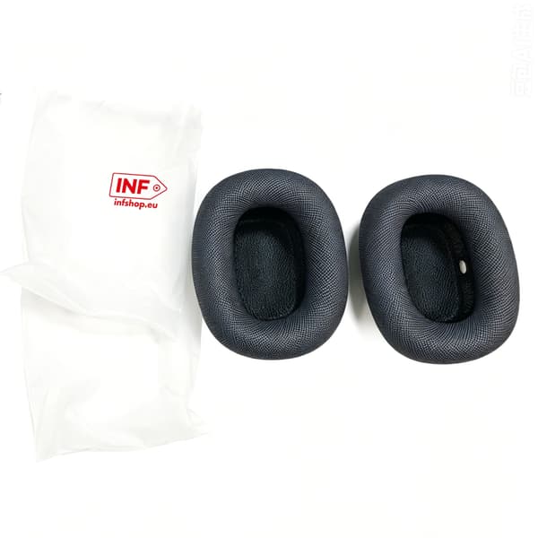 Øreputer til Apple AirPods Max, 2-pakning Black