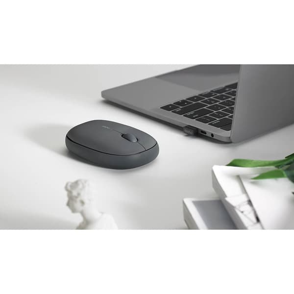 Mus M660 Trådløs Silent Multi-Mode Mørkegrå