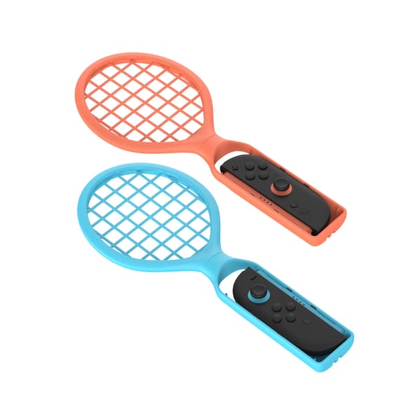 Förbättra ditt spel: SWITCH 2 Tennisracketset - Blå & Orange