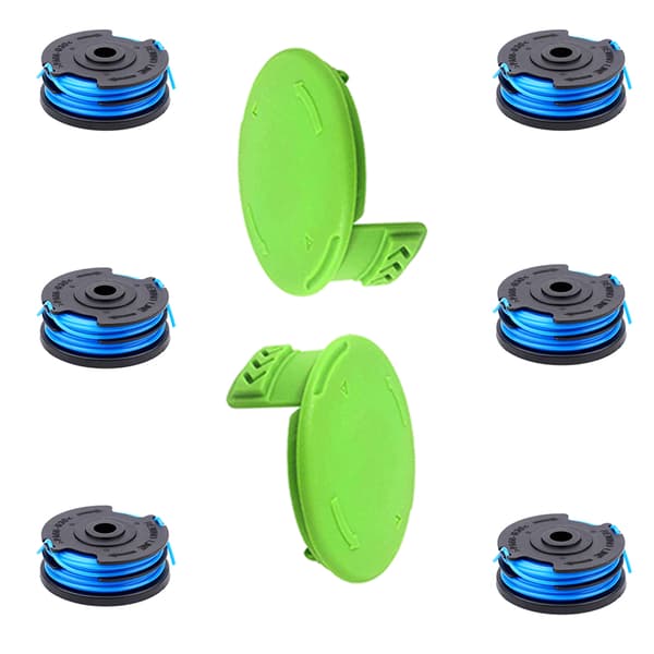 Reservespole og deksel til Greenworks-trådtrimmer 6 spools