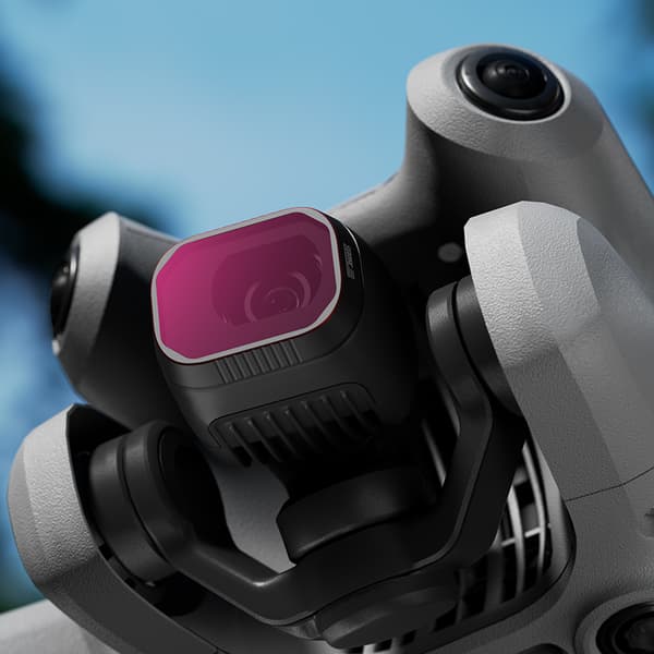 Suodatin DJI Mini 4 Pro dronille, 3 kpl (ND16/64/256) Black