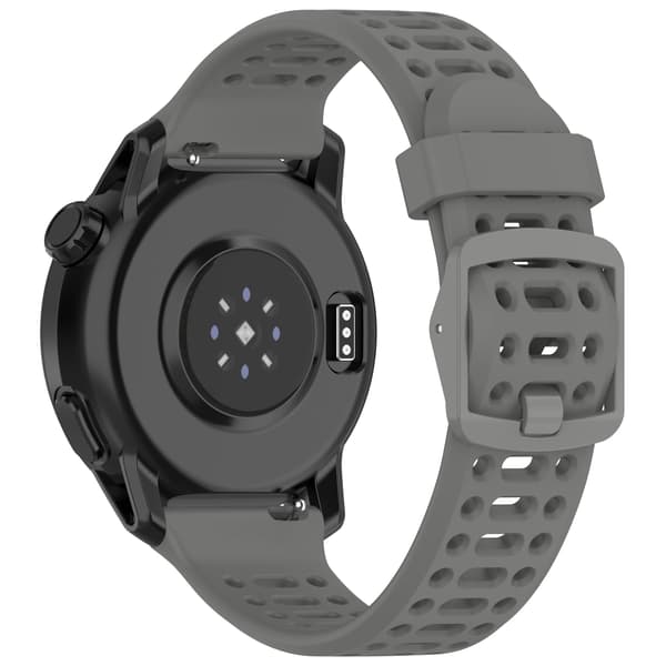 COROS Kellon silikoninen kaksisävyinen ranneke Grey 20 mm