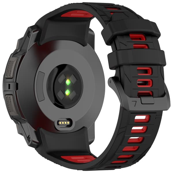 Garmin Instinct 3 Two-Tone Silikone Urrem Red Model 2