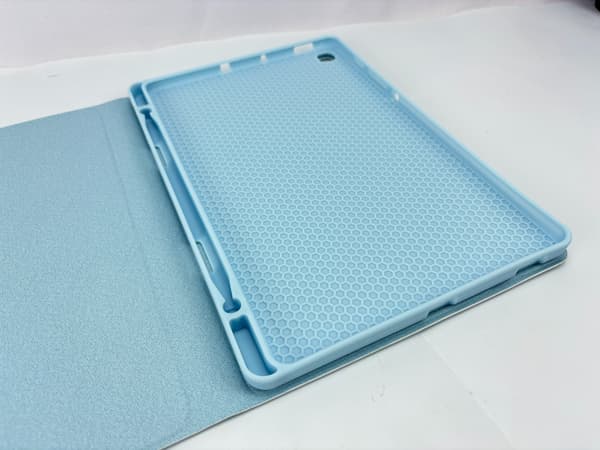 Bluetooth-tangentbordsfodral för Samsung Galaxy Tab S6 Lite Blue