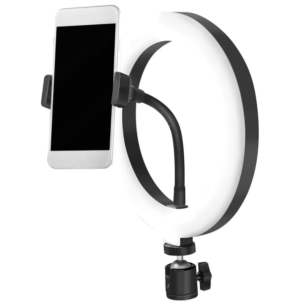 Ringlys til smartphone Ø20 cm uden stativ