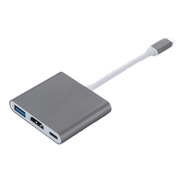 USB-C Multiport Adapter till USB (PD), USB-C, 4K HDMI-kompatibel