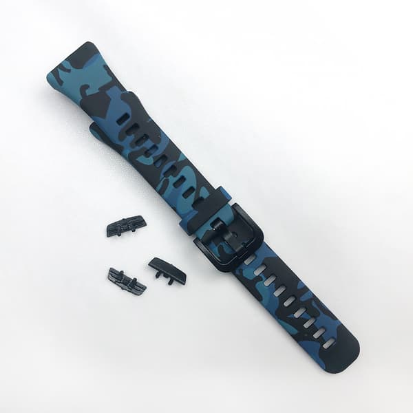 Urrem til Huawei Band 6 Honor Band 6/7 Black+Blue