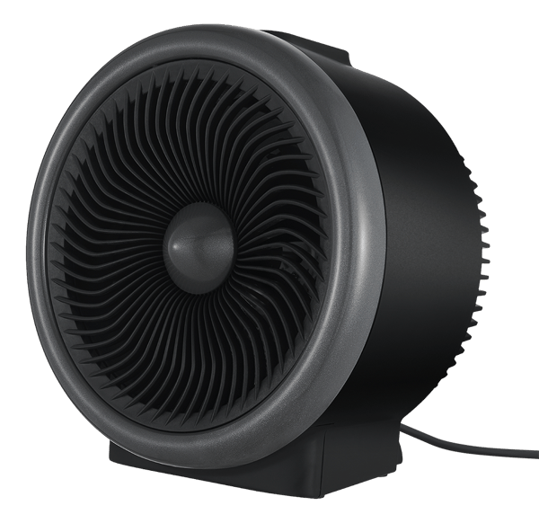 Fan Heater, heating and cooling,2000W, black