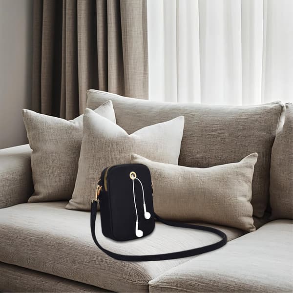 Crossbody mobiltaske Black